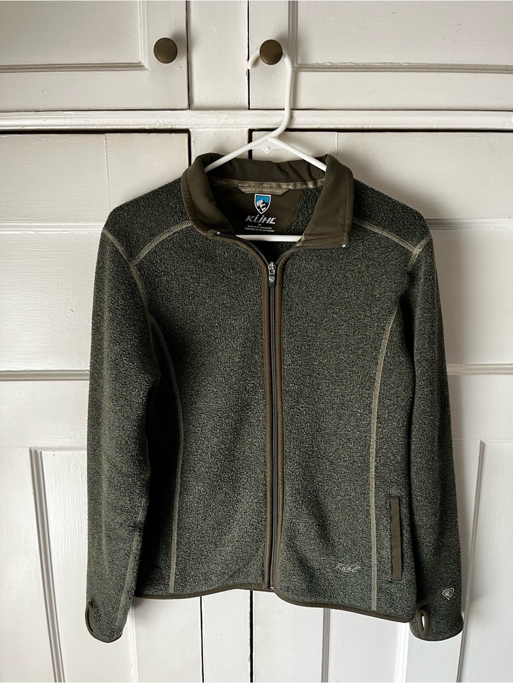 Kühl - Interceptr Olive Green Full-Zip Fleece Jacket - Men’s Size M